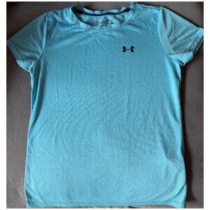 Under Armour HeatGear Shirt – Light Blue, Size S